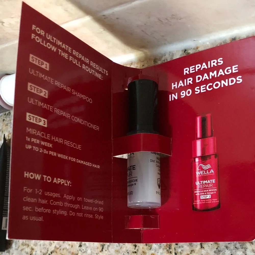 NWT Bundle of 4 hair treatment travel minis
